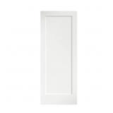 $298 39 in. x 80 in. Shaker White Wood Door