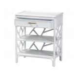 $164 Bali & Pari Daina 1-Drawer Rattan Nightstand