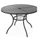 $180 Sour Citrus Patio Table with Umbrella Hole
