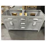 $600 OVE Decors Grey Vanity 60  By 24