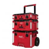 $229 Milwaukee PACKOUT 22in Rolling Tool Box
