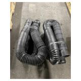 (1 Lot Of 2) Perforated Corrugated Landscape Drain