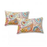 Jamboree Paisley Lumbar Pillow (2-Pack)