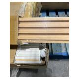 $300 Assorted Art 3D Wood Slat Wall Panel