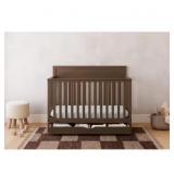 $260 Shiloh Hazelnut 5-in-1 Convertible Crib