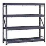 $360 Husky 4-Tier Metal Garage Storage Unit, Black