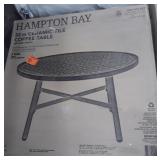 Hampton Bay 32" Ceramic Tile Coffee Table