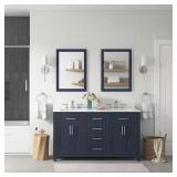 $799 Beaufort Vanity, 60"W x 19"D, Midnight Blue