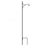 1 Lot (5) Torenia 64 in. Black Steel Shepherd Hook