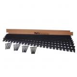 48 ft. Paver Edging Project Kit in Black