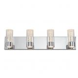 $179 Essence 27 in. 4-Light LED Chrome Vanity Bar