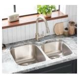 $113 Calverton 32 x 18-1/2 in. Double Bowl Sink