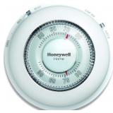 Honeywell CT87N1001 Round Thermostat, White