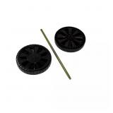 Toter Wheel Kit for 96 Gal Trash Can