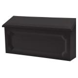 ARCHITECTURAL MAILBOXES Windsor  Black Mailbox