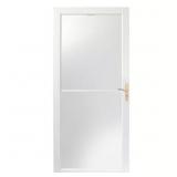 $388 2000 Series Storm Door 30x80, White Aluminum
