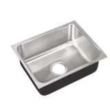 $251 18G 304 SS 16x20in O.D. Single Bowl Sink