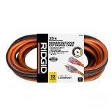25 ft 12/3 Indoor/Outdoor Ext Cord Lighted End