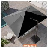 $500 Double Top Aluminum Cantilever Umbrella Base