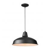 Black Warehouse Pendant Hanging Light