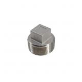 1/2 in 316 Stainless Threaded Square Head Plug