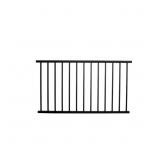 $187 Tuscany 5 ft x 36 in Textured Black Rail Kit