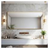 $177 71x31 Oversized Modern Vanity Mirror