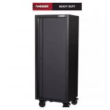 $548 Matte Black 4-Shelf Rolling Tool Locker 27x23