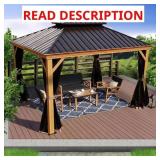 $1250 Apollo 10x12 ft. Aluminum Hardtop Gazebo