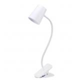 Adjustable LED Clamp Light, 7.48 in. White