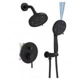 $149 Matte Black Single-Handle Shower Faucet