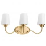 $124 Avec 25 in. 3-Light Bath Vanity Light