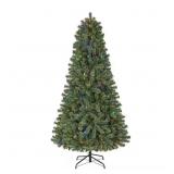 6.5 ft Pre-Lit LED Festive Pine Tree