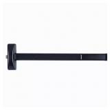 $154 Matte Black Rim Panic Device with Pull