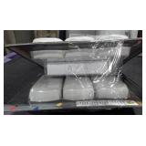 1 lot: 6 outlet wall adapters with remote