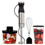 Variable Speed Hand Blender with Chopper