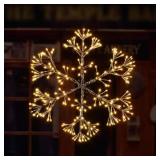 2 ft 240 LED Starburst Snowflake Light