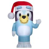 Bluey Christmas Airblown, 3.5 ft Santa Hat