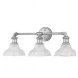 $117 Foxcroft 3-Light Antique Nickel Vanity Light