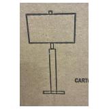 $454 Table Lamp in Blacked Bronze Finish