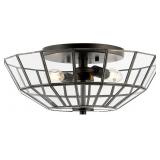 $155 Jonathan Y Theo 2-Light Farmhouse