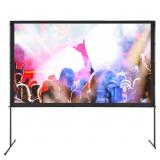 Projector Screen with Stand, 100 in. 16:9 4K