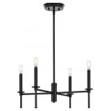 $190 Progress Lighting Elara 4-Light Chandelier