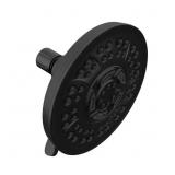 8-Spray 1.75 GPM 6" Wall Shower Head Black