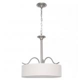 $169 Inspire 3-Light Brushed Nickel Pendant