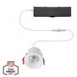 1 Lot of (4) 3 in. White Trim LED Recessed Lightin