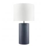 Greer 24 in. Navy Ceramic 1-Light Table Lamp