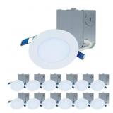 $123 HLBE 4 in. Ultra-Thin Downlight 12PK
