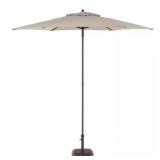 7.5 ft Steel Market Patio Umbrella - Taupe