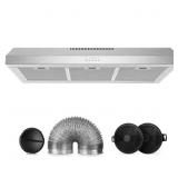 $185 36 in. 600 CFM Convertible Range Hood